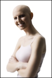 Photo of female cancer patient