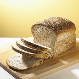 Photo of a loaf of wheat bread