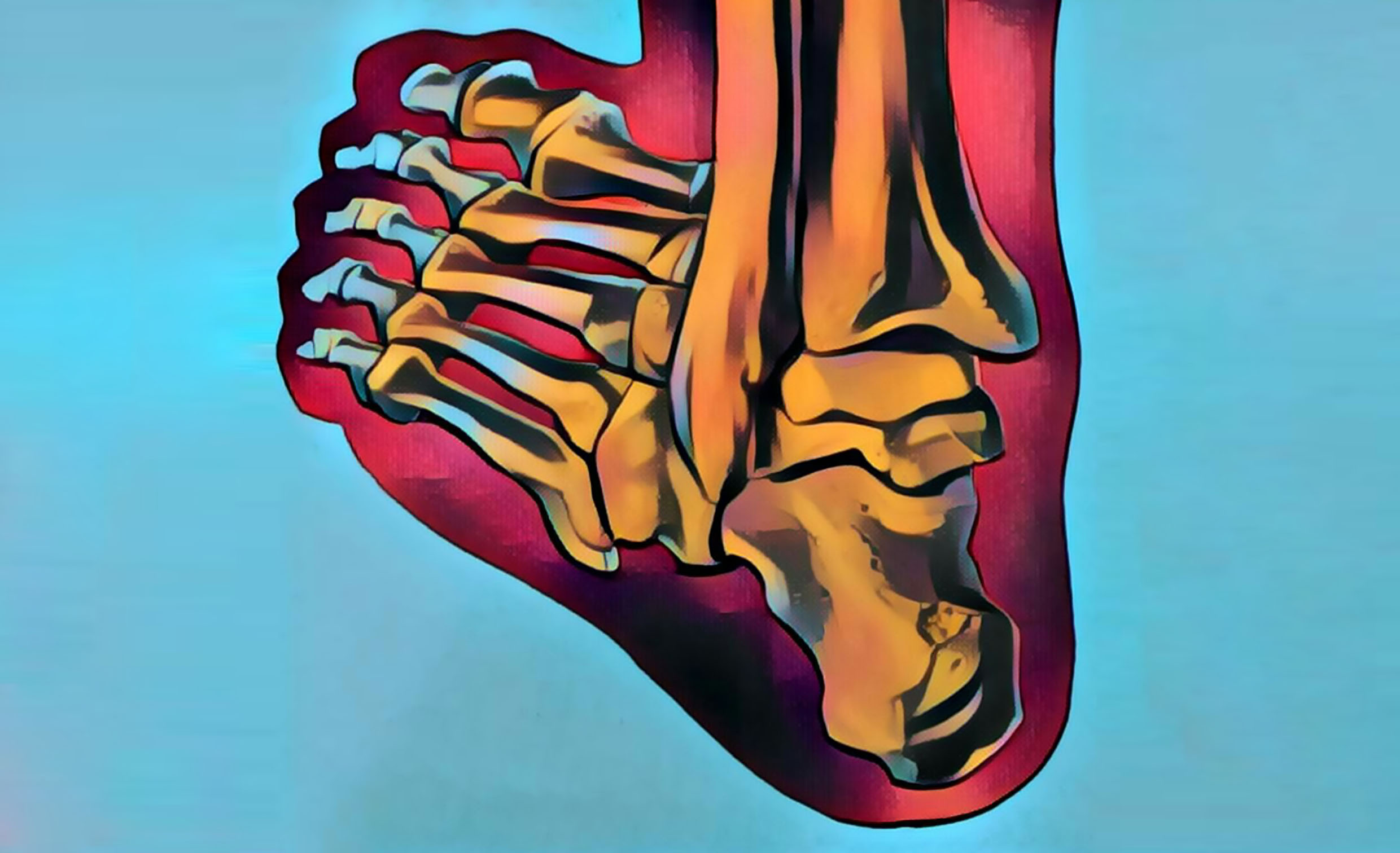 Foot artwork