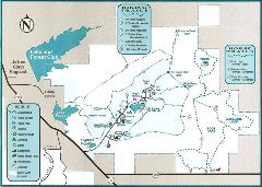 Jackson-Washington State Forest trail map