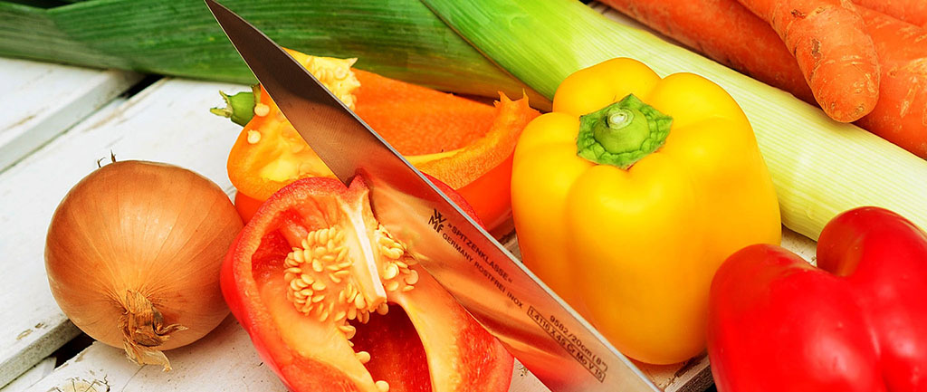 Vegetables on cutting board