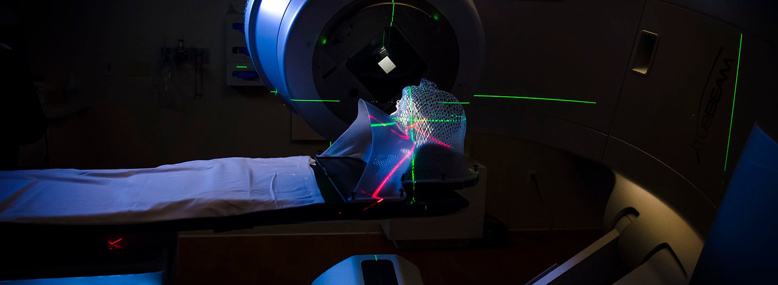 Linear accelerator used in cancer radiation therapy