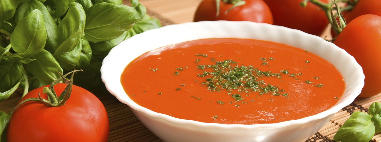 Bowl of tomato soup