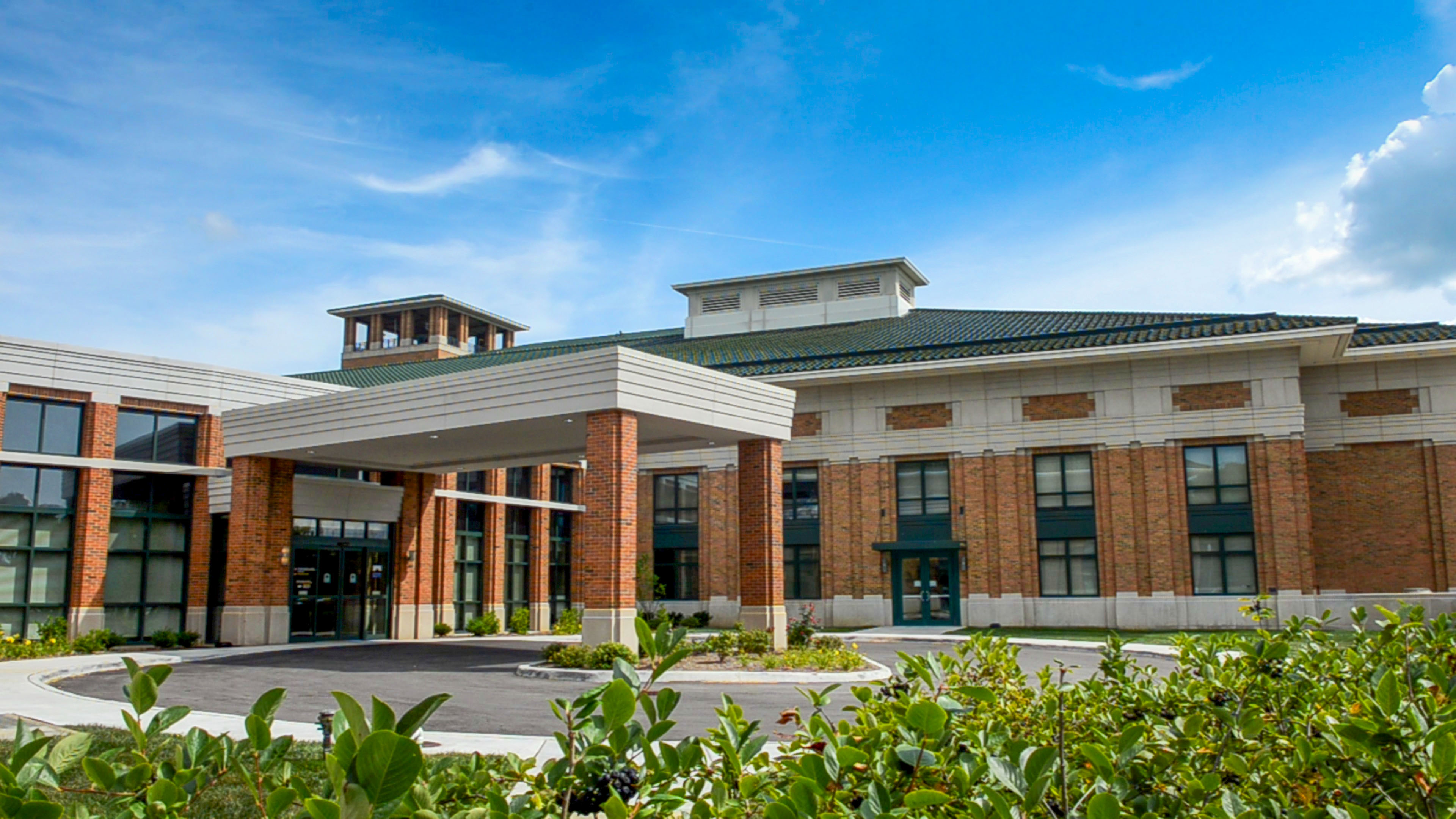 Cancer Center exterior.