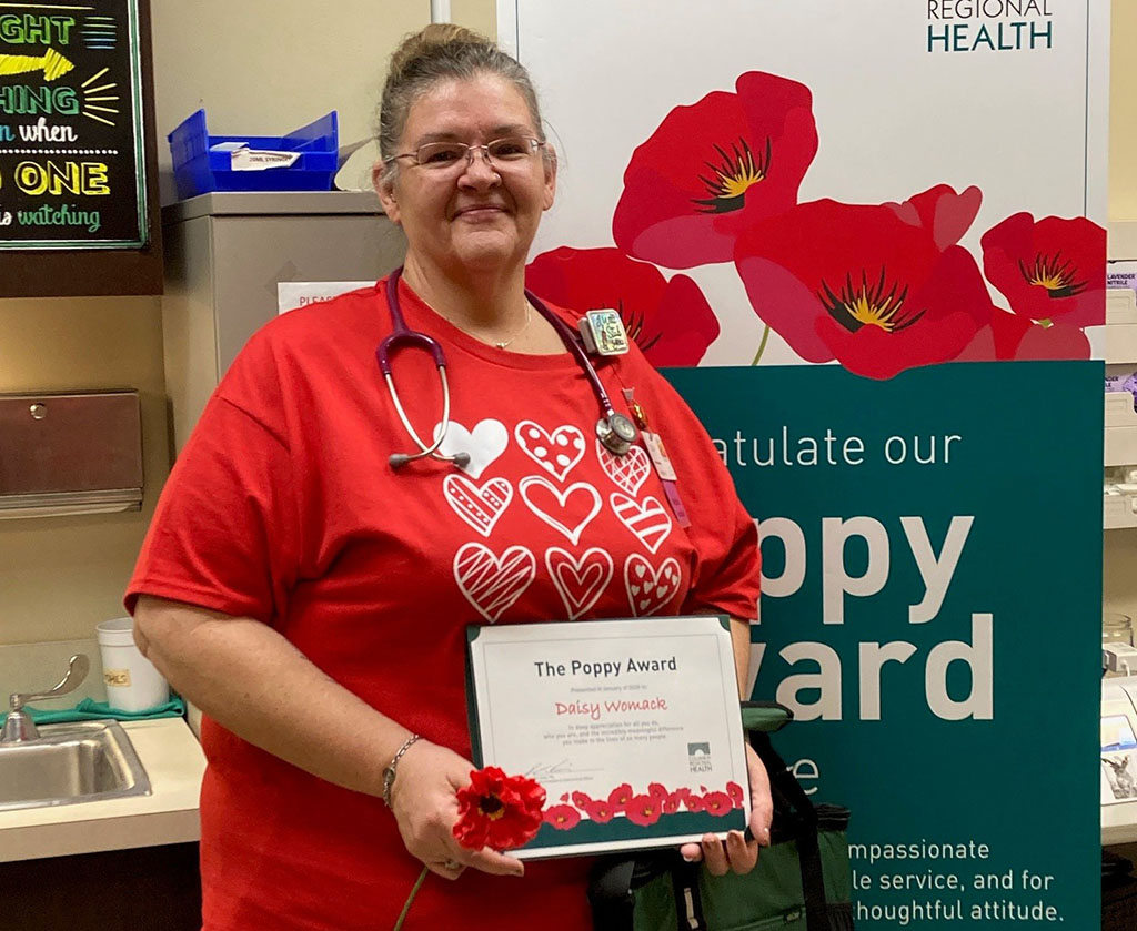 Daisy Womack portrait.