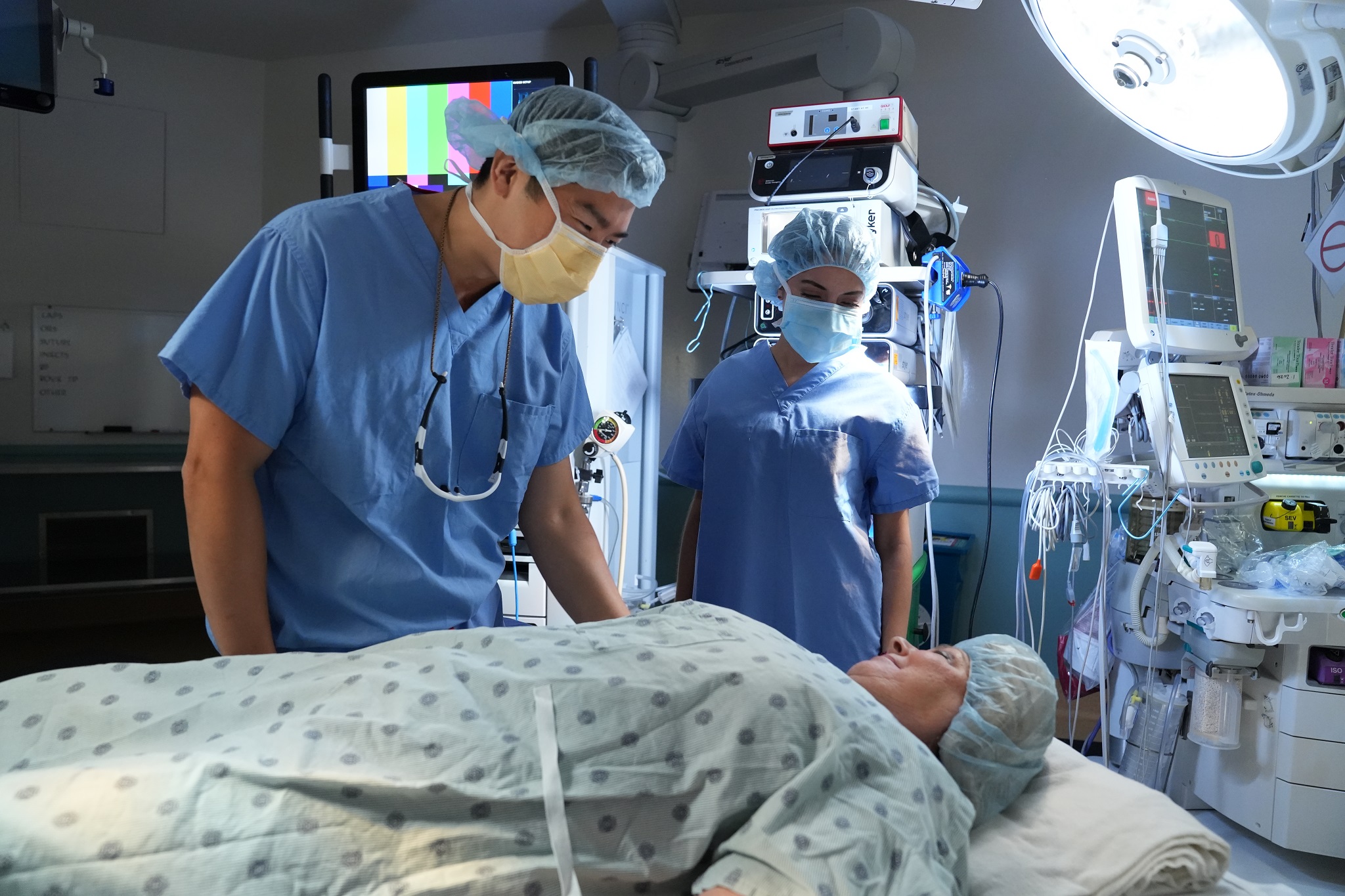 Dr. Lee and Patient Dr. Lee and Patient.