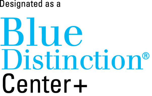 Blue Distinction Plus Center logo
