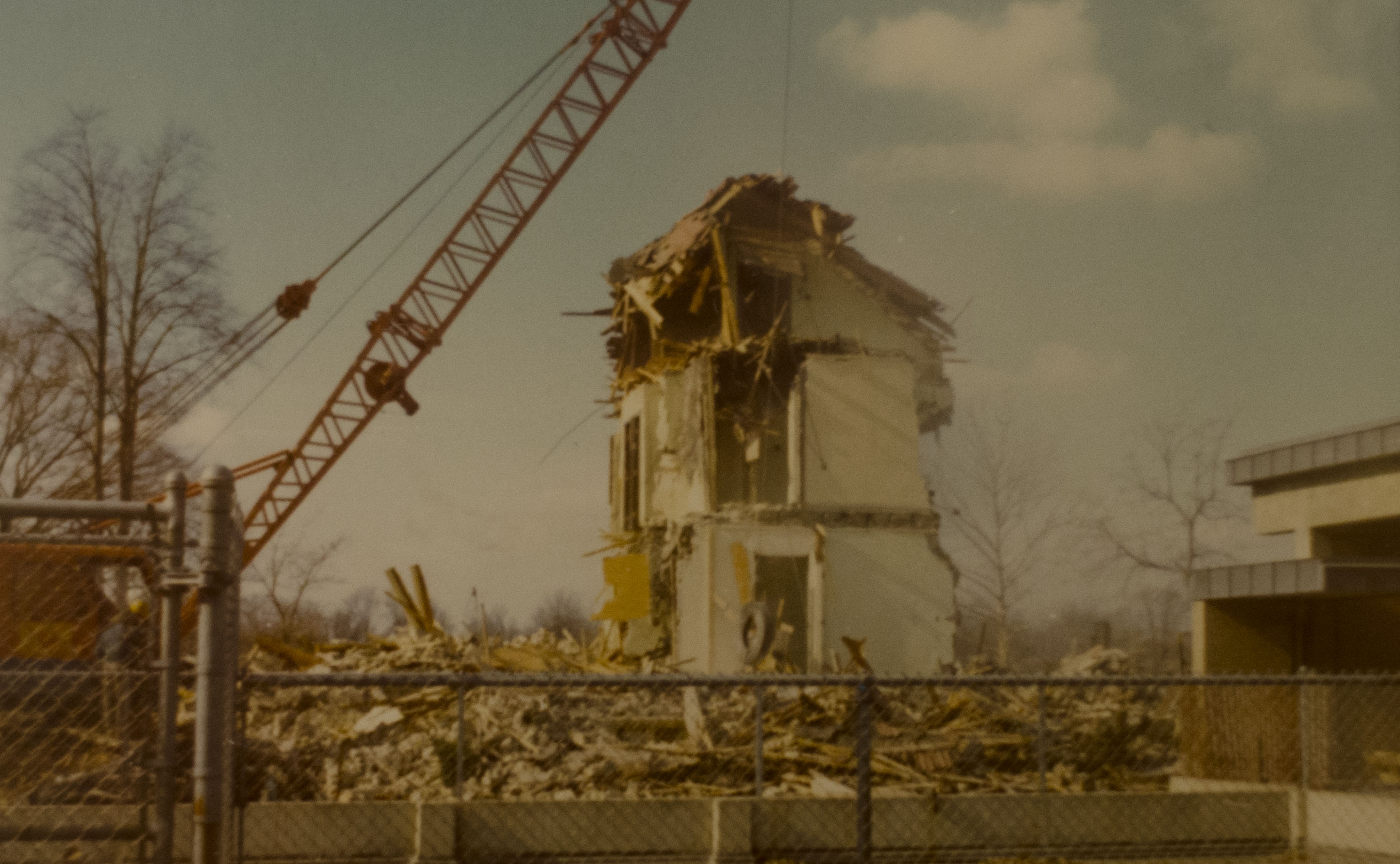 Kirkpatrick residence demolition 3