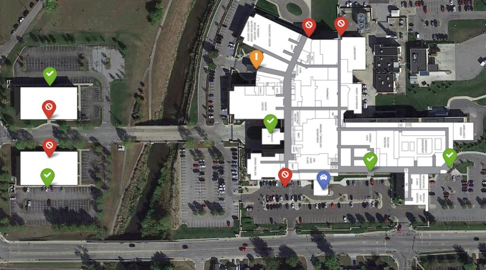 new-campus-map Satellite view of CRH campus.