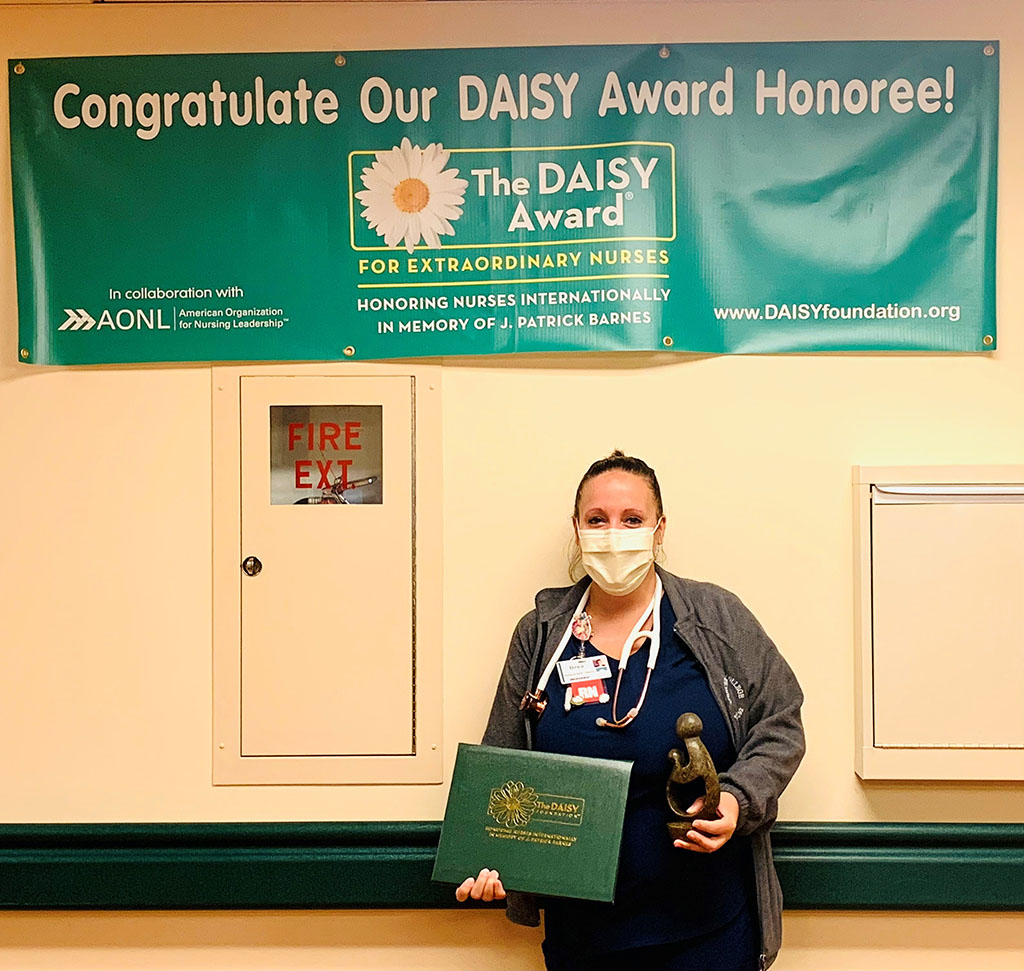 Brea Smith RN August 2022 DAISY Award Honoree