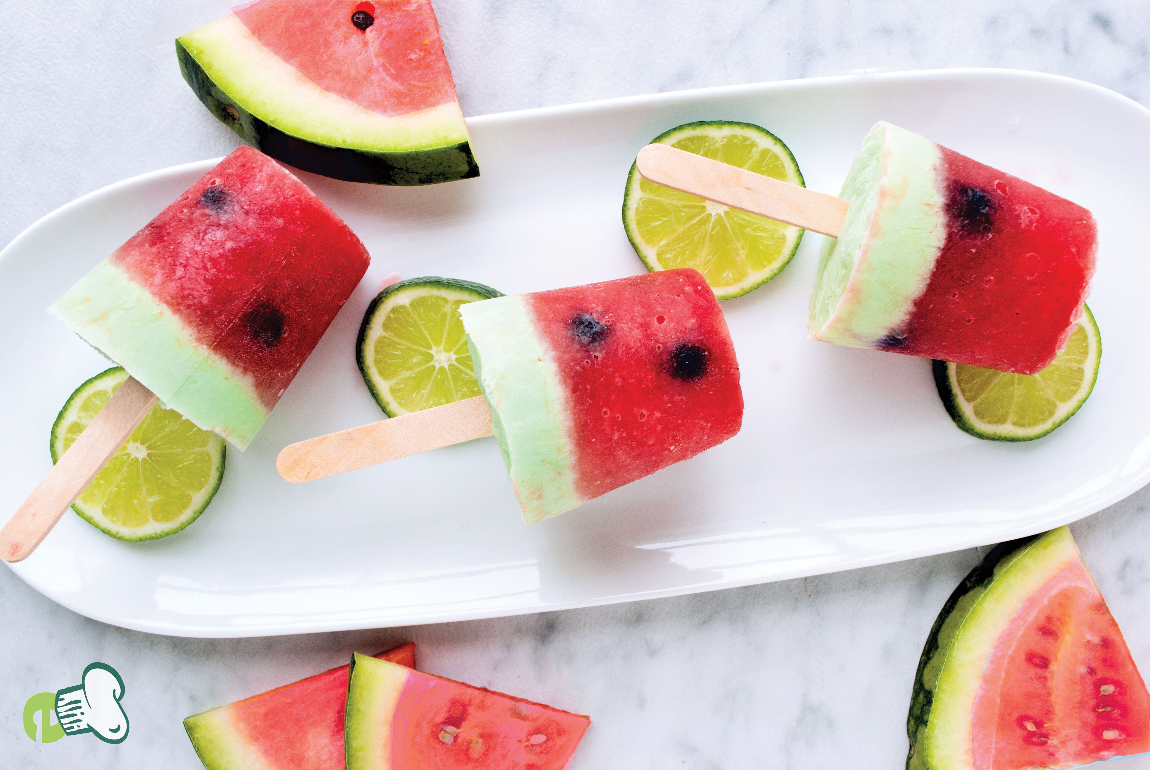 Watermelon Ice Pops