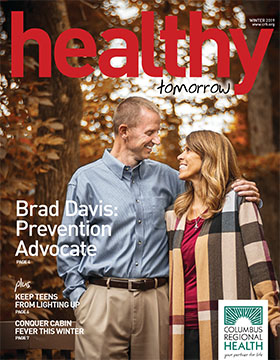 Winter 2019 Healthy Tomorrow magazine cover