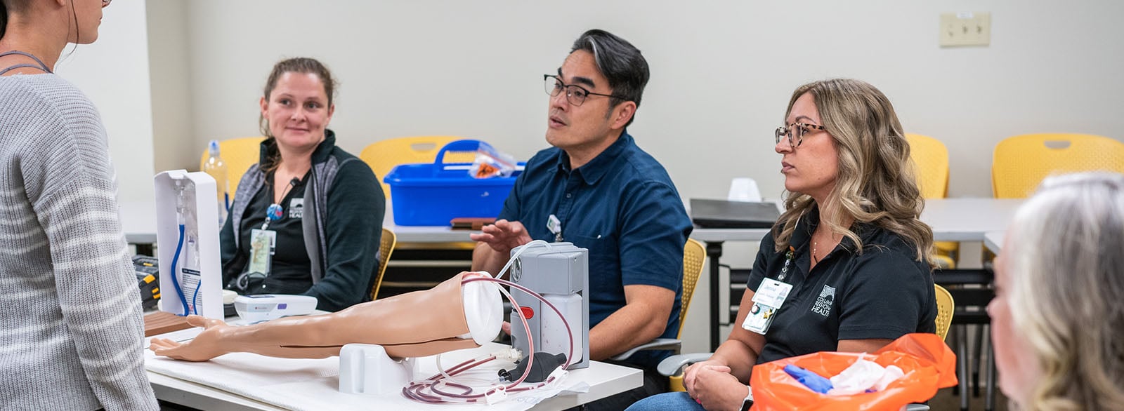 Discover CRH: Connect Your Skills to Healthcare immersive open house.
