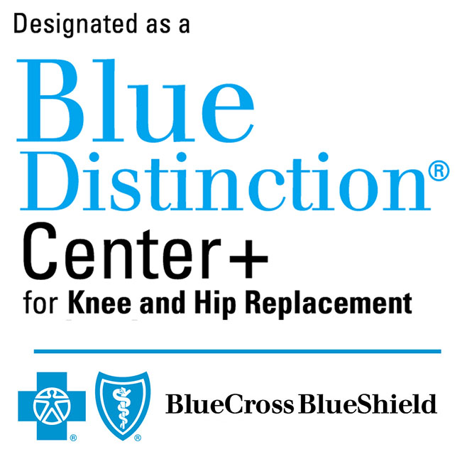 Blue Distinction Plus Center logo