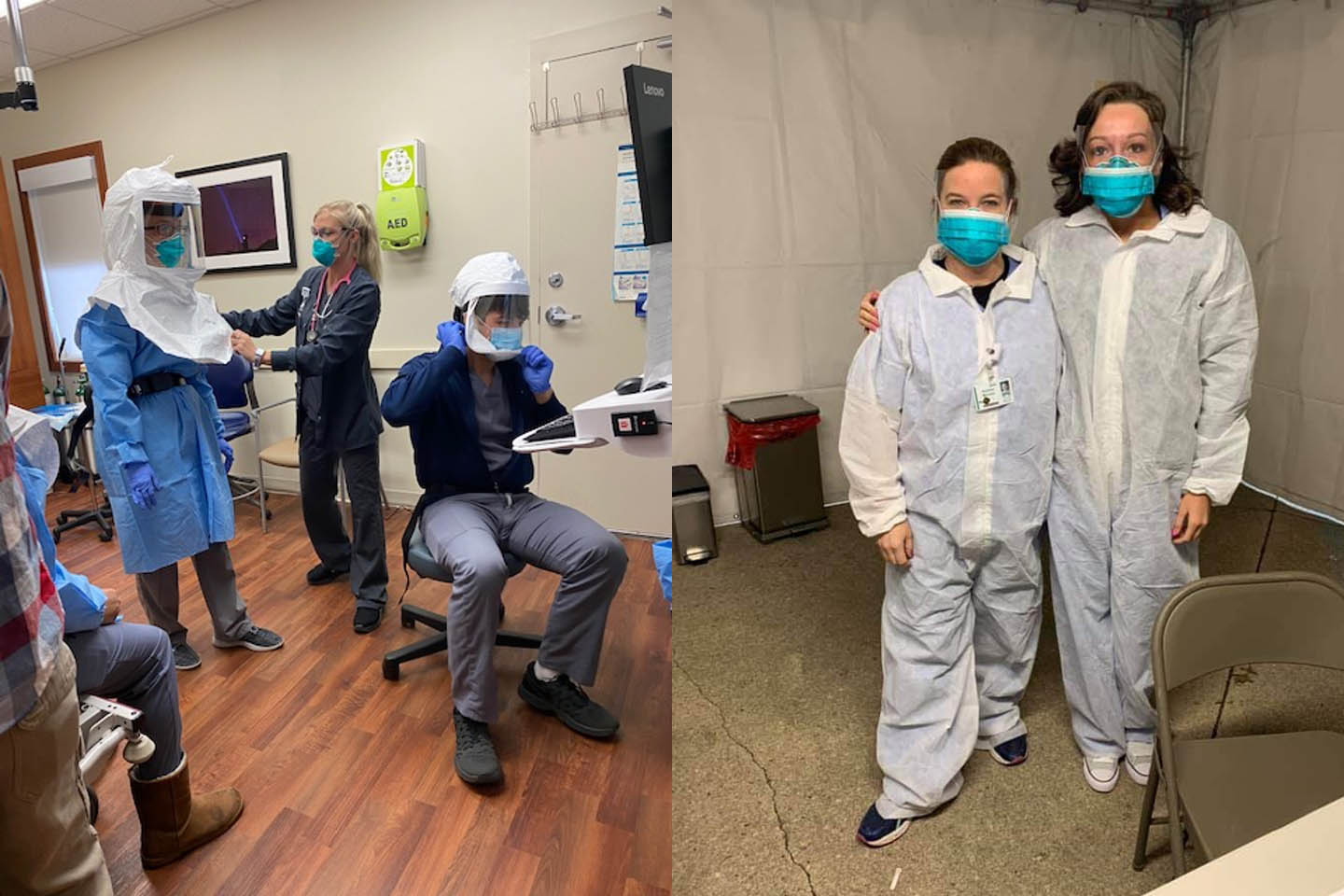 CRH Team Members Step Up to Support Respiratory Clinics