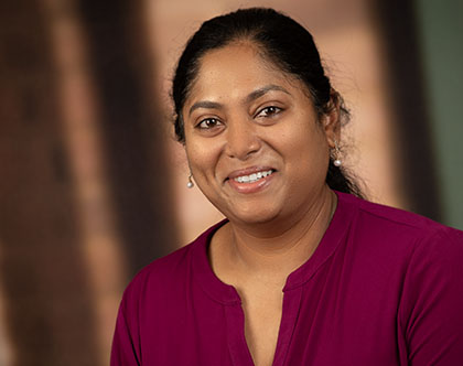 Portrait of Swetha Nadella, MD.