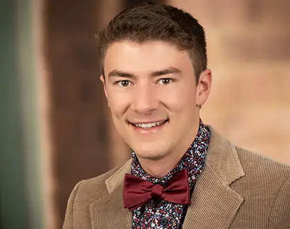 Portrait of Caleb Wettschurack, PA.