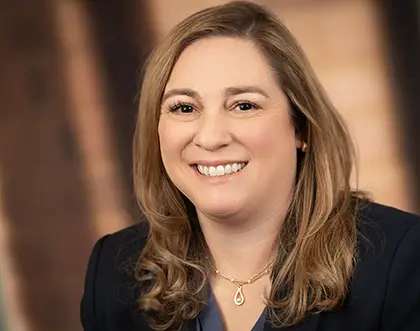 Portrait of Amy Dukes, PMHNP-BC.