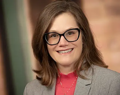 Portrait of Sarah Koss, PA-C.