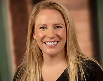 Nicole Sichting, WHNP-BC, CNM Nicole Sichting, WHNP-BC, CNM portrait.